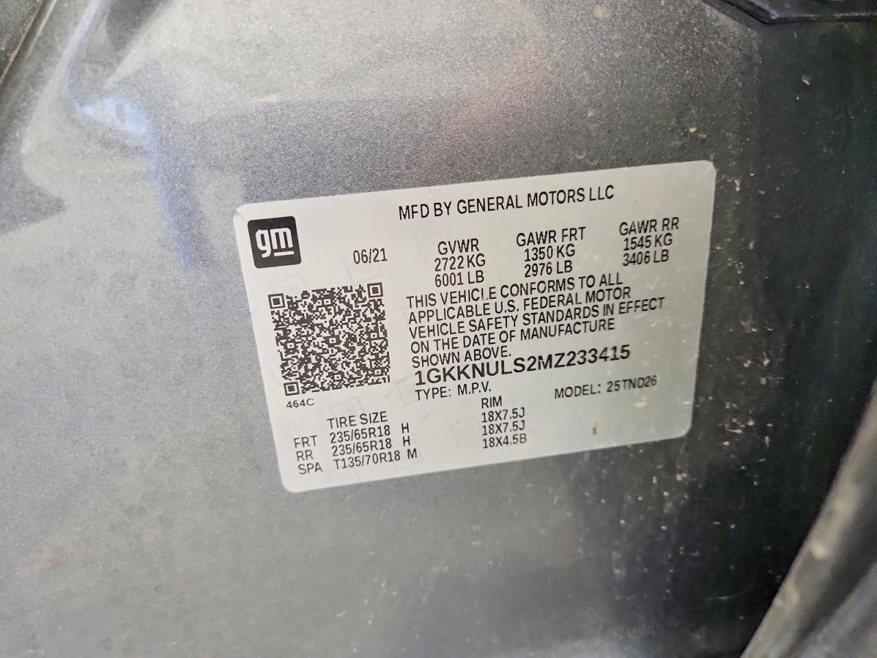 2021 GMC ACADIA SLT photo 13