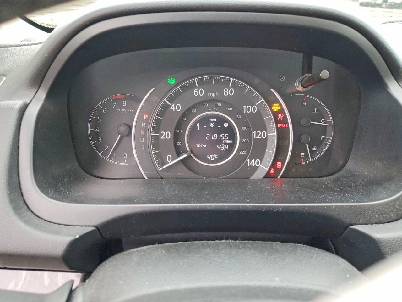 2012 HONDA CR-V EXL photo 17