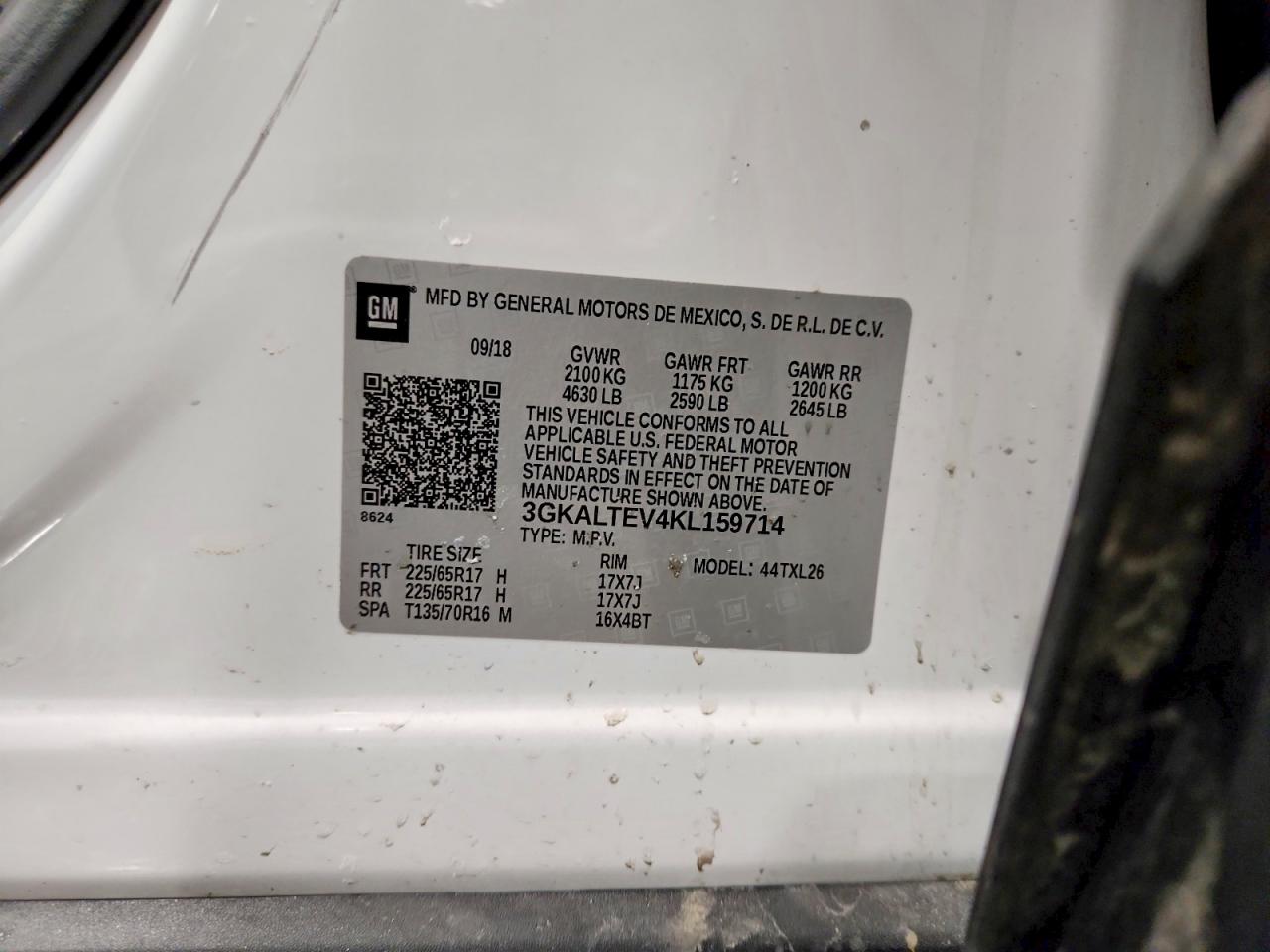 2019 GMC TERRAIN SLE photo 13