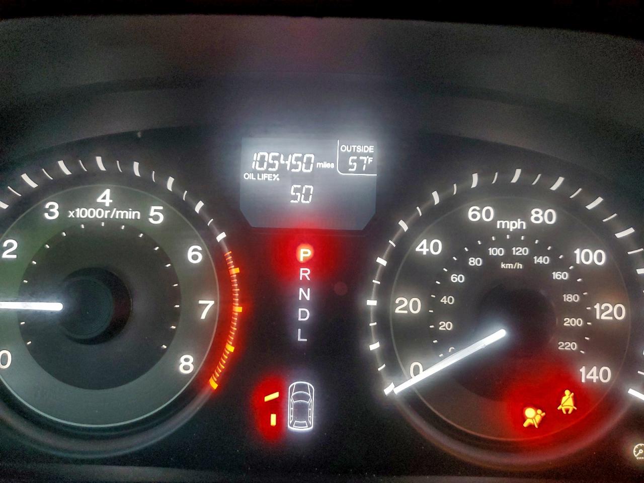 2016 HONDA ODYSSEY EXL photo 9