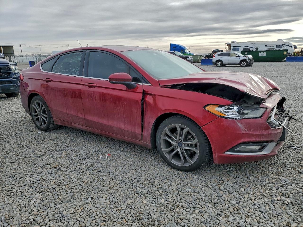 2017 FORD FUSION SE photo 4