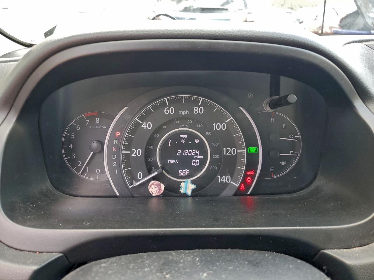 2012 HONDA CR-V LX photo 17