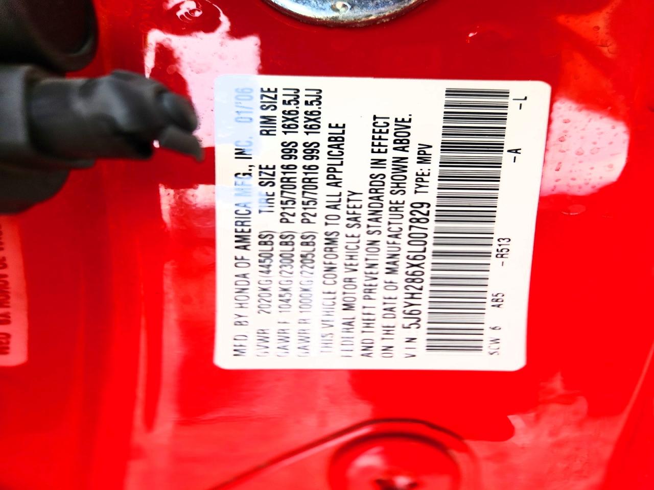 2006 HONDA ELEMENT EX photo 14