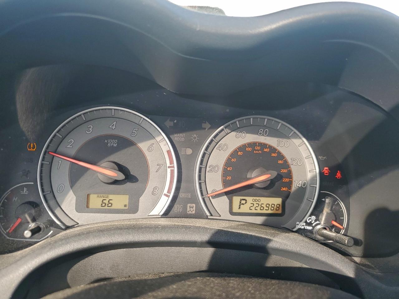 2010 TOYOTA COROLLA BASE photo 9