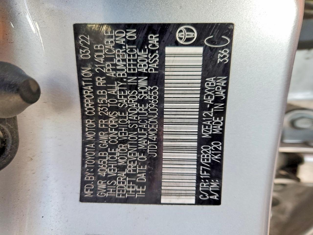 2022 TOYOTA COROLLA XSE photo 34