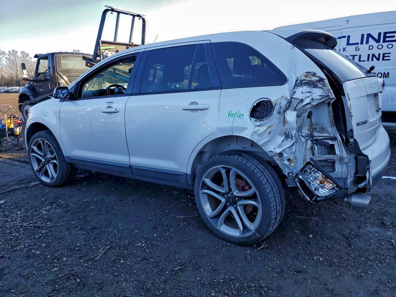 2013 FORD EDGE SEL photo 3