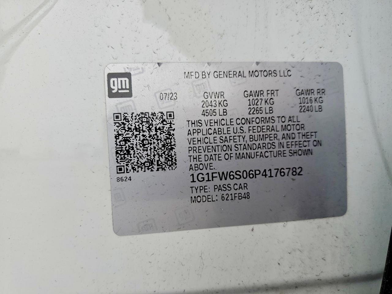 2023 CHEVROLET BOLT EV 1LT photo 12