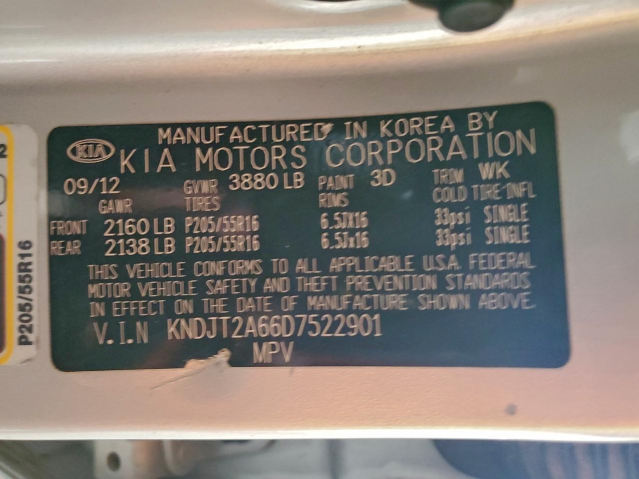 2013 KIA SOUL + photo 12