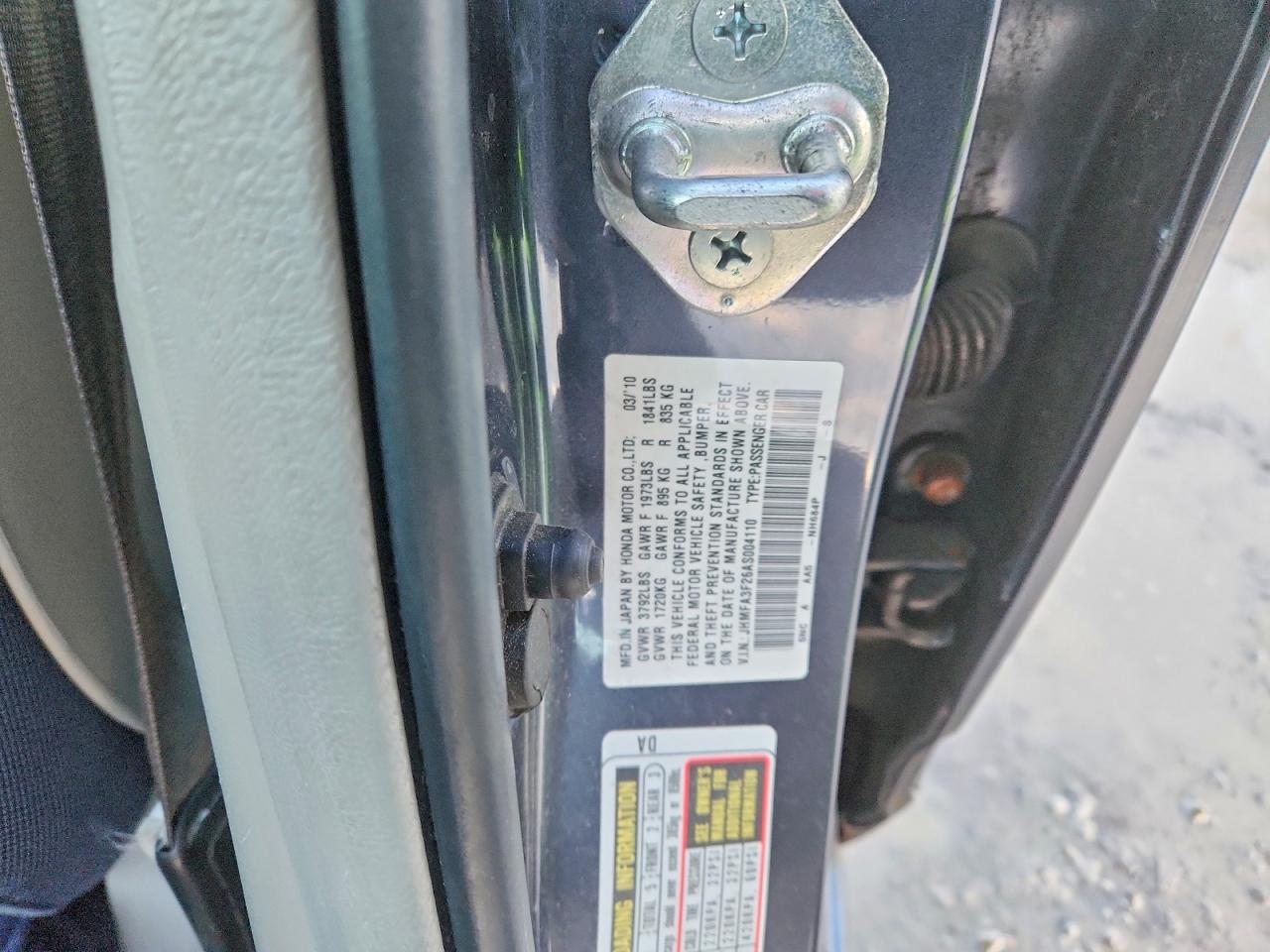 2010 HONDA CIVIC HYBRID photo 23