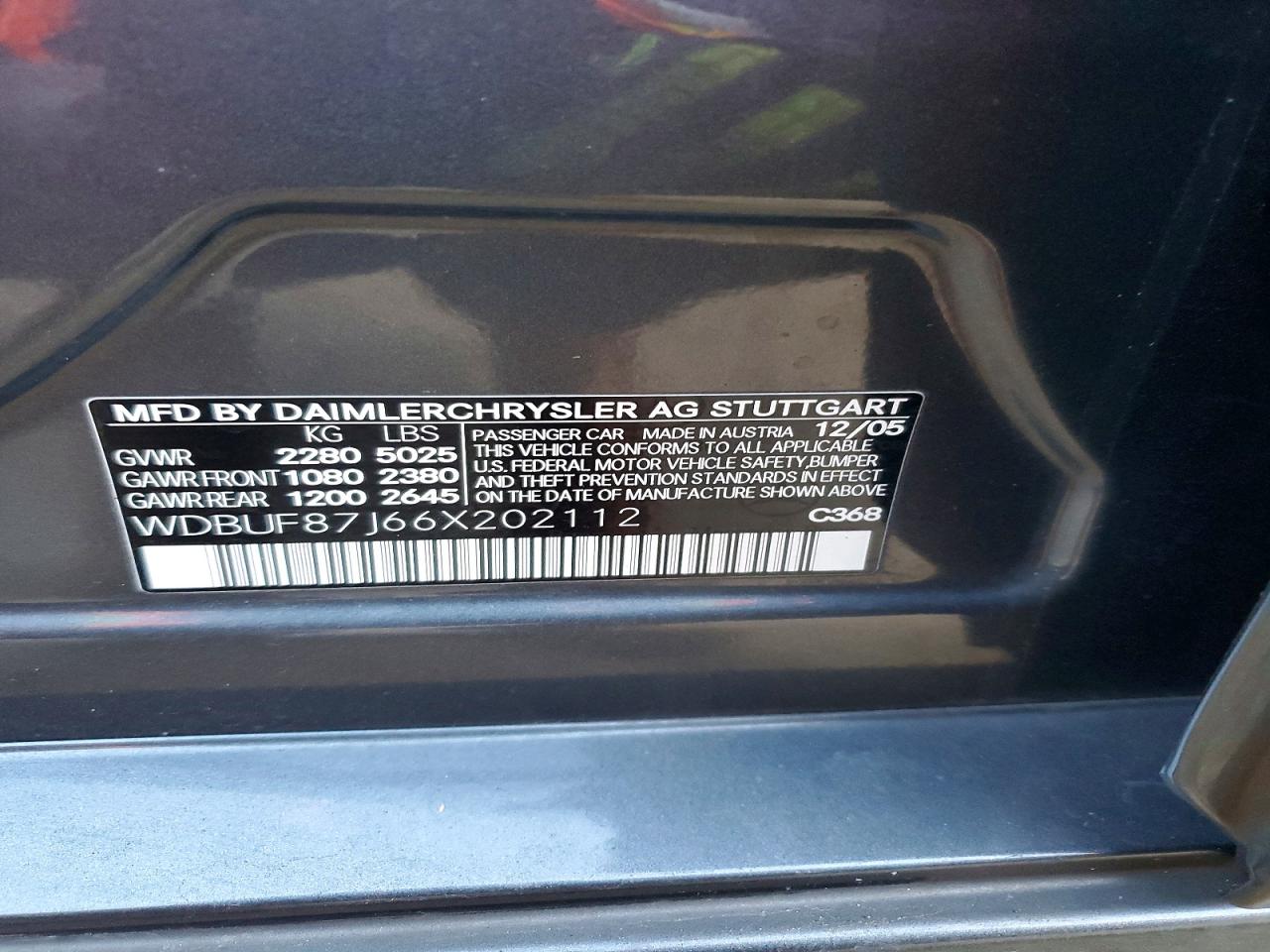 2006 MERCEDES-BENZ E 350 4MATIC photo 12