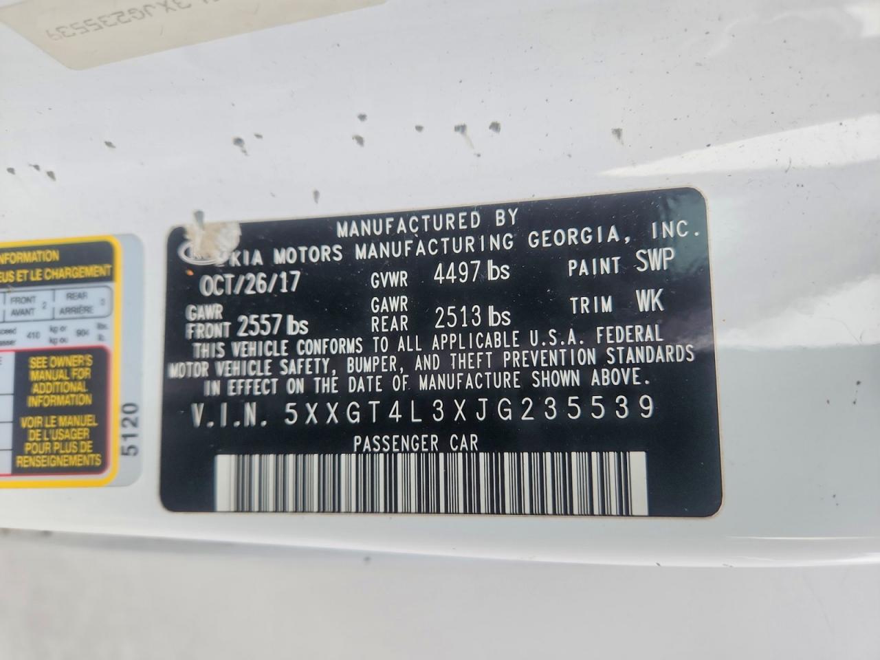 2018 KIA OPTIMA LX photo 12
