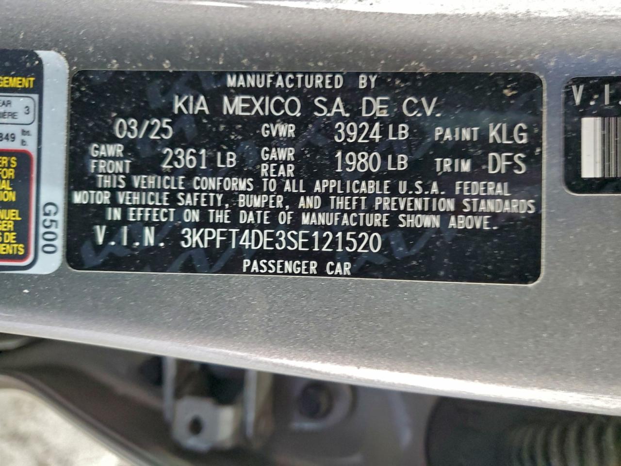 2025 KIA K4 LX photo 12