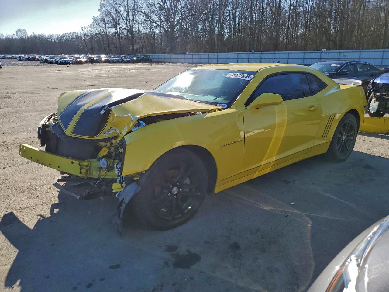 2015 CHEVROLET CAMARO LS — FRONT END damage — photo 1