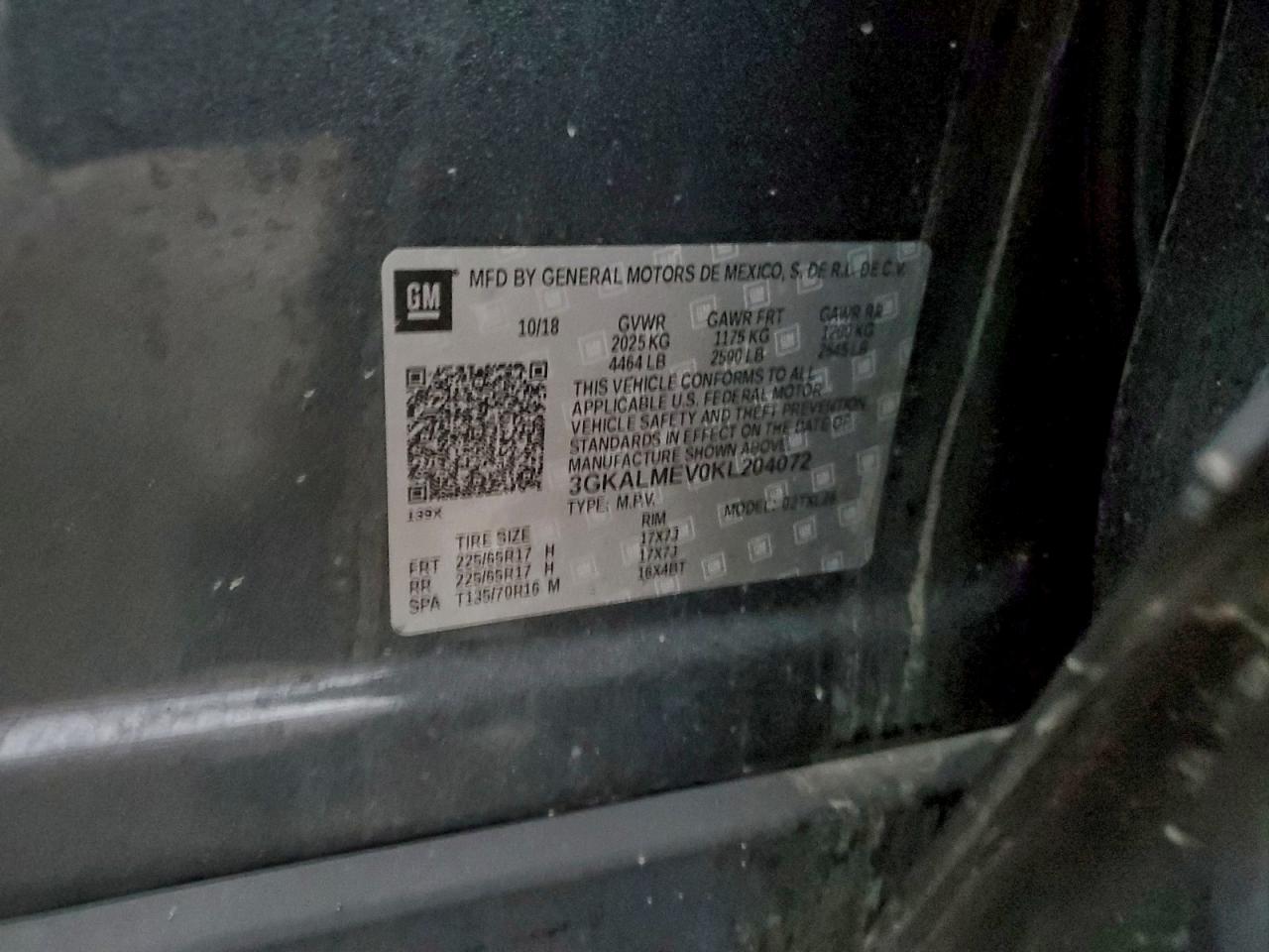 2019 GMC TERRAIN SLE photo 12