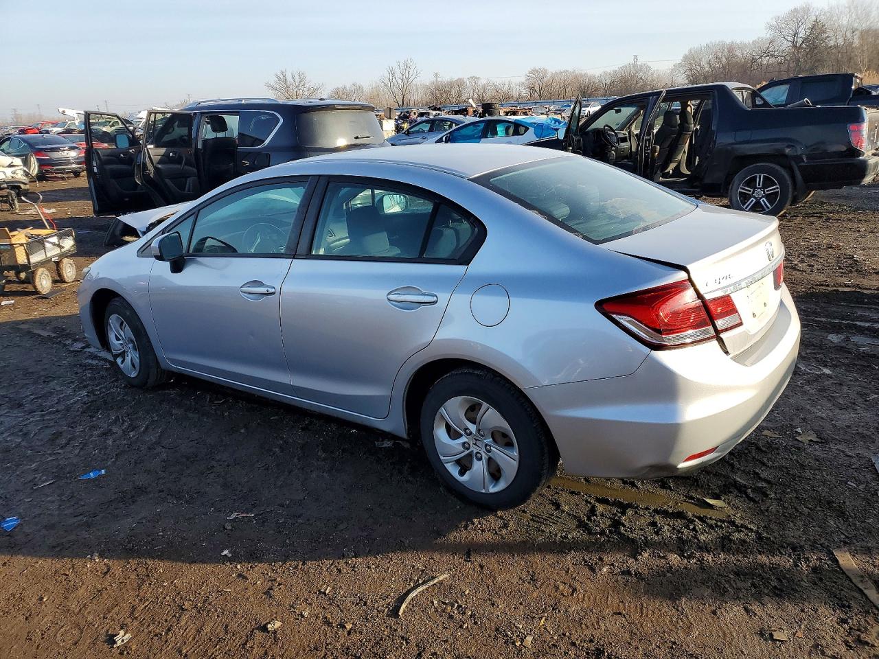 2014 HONDA CIVIC LX photo 2