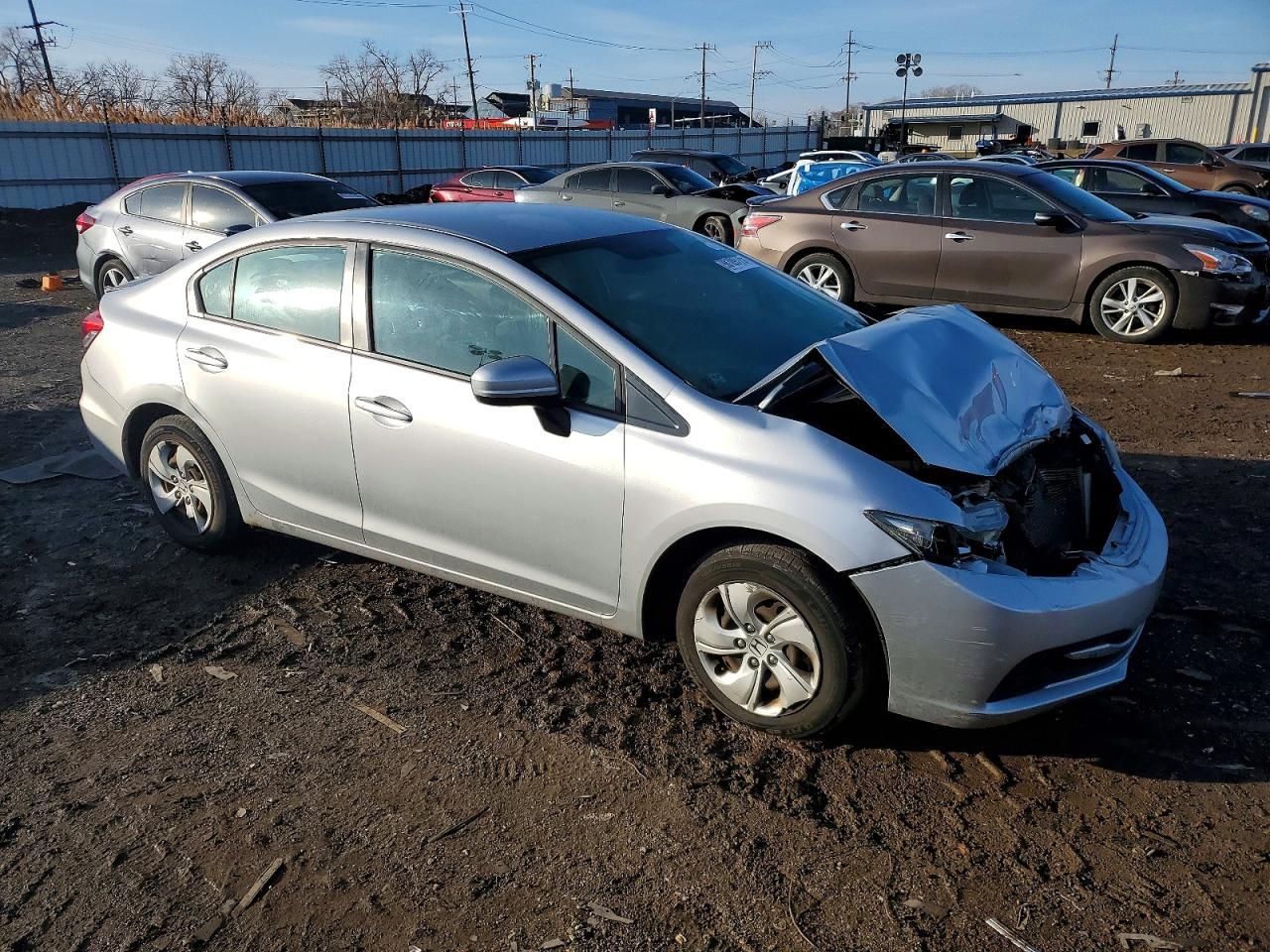 2014 HONDA CIVIC LX photo 4