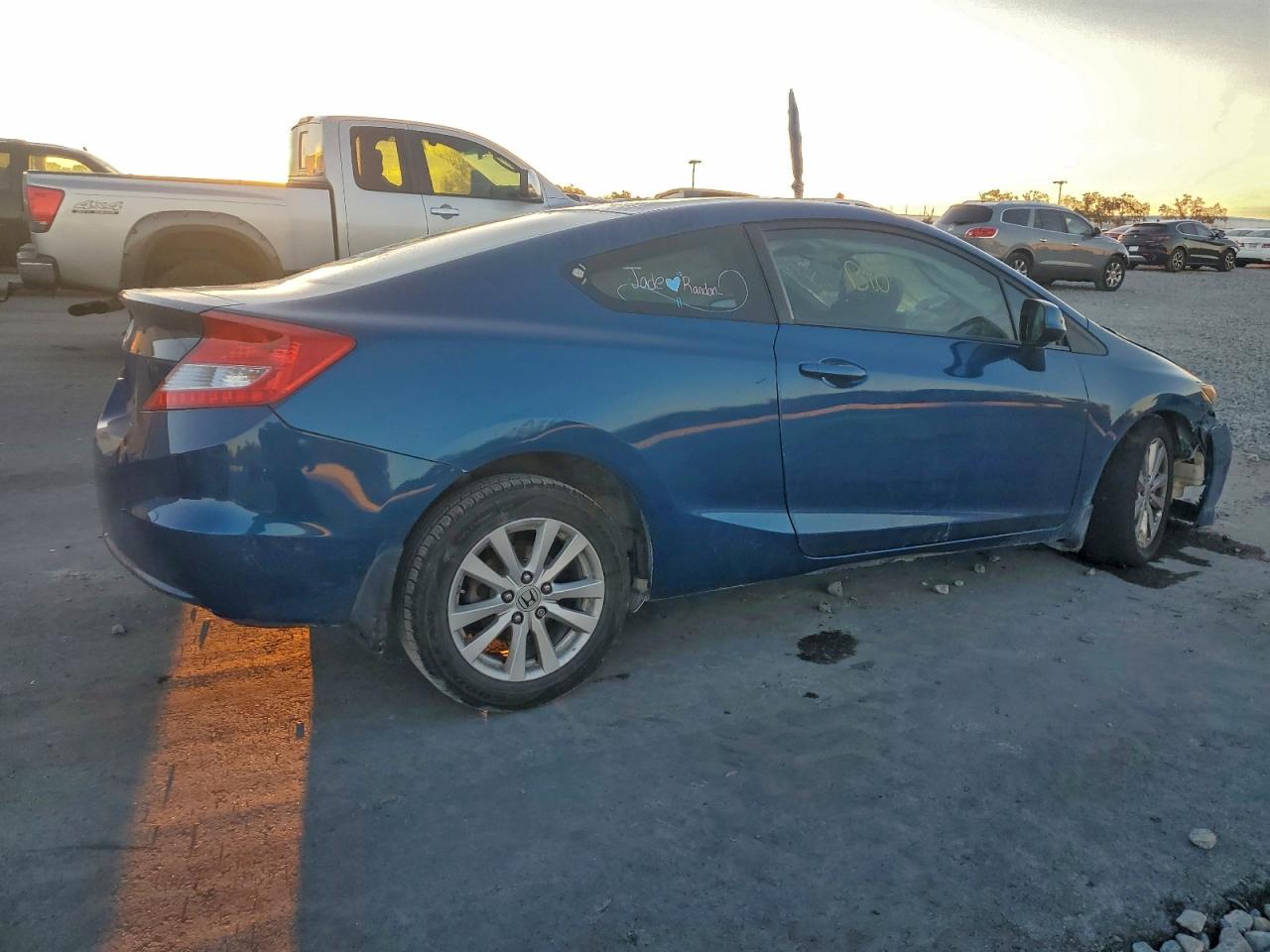 2012 HONDA CIVIC EX photo 3