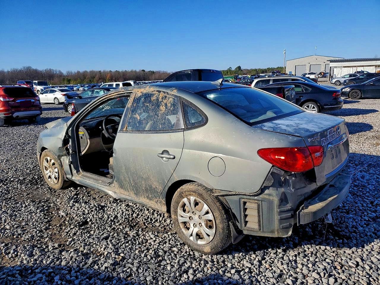 2010 HYUNDAI ELANTRA BLUE photo 2