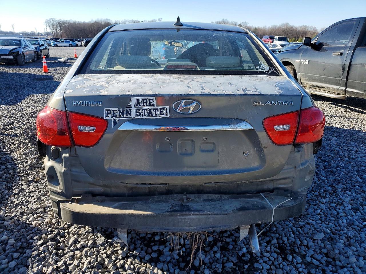 2010 HYUNDAI ELANTRA BLUE photo 6