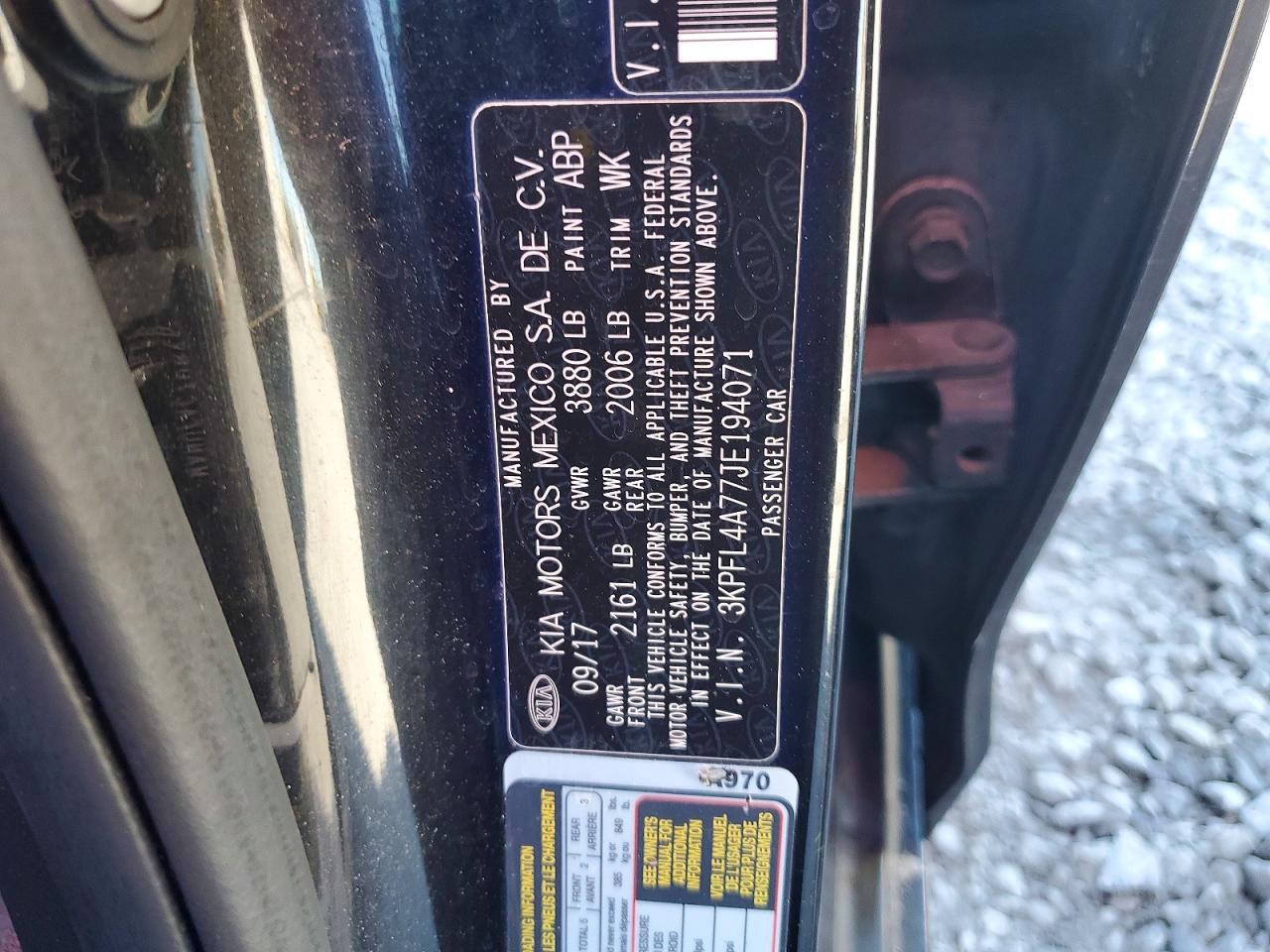 2018 KIA FORTE LX photo 13