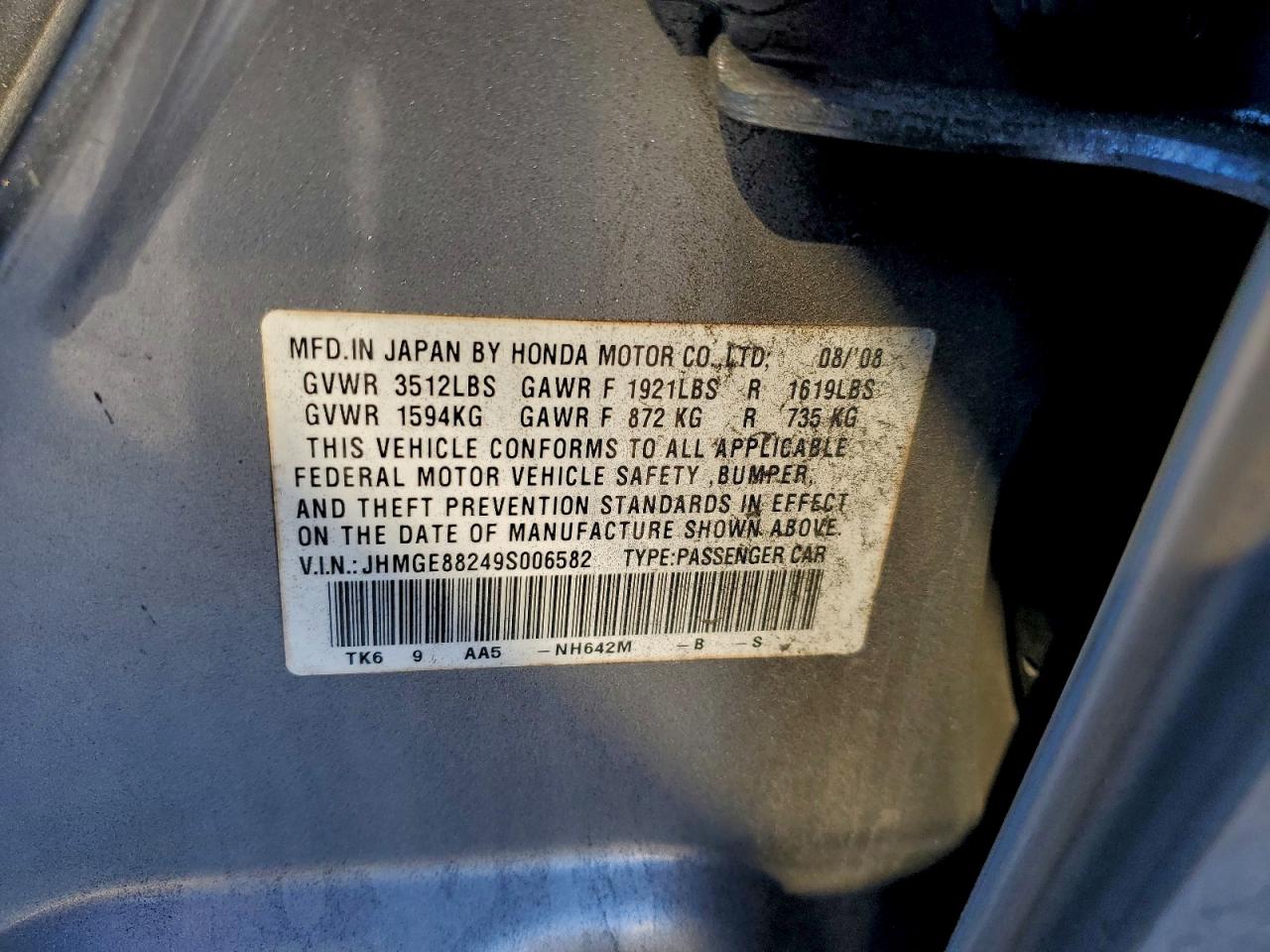 2009 HONDA FIT photo 34