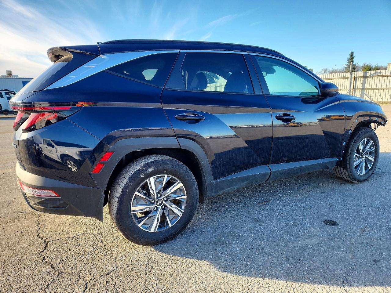 2024 HYUNDAI TUCSON BLUE photo 3