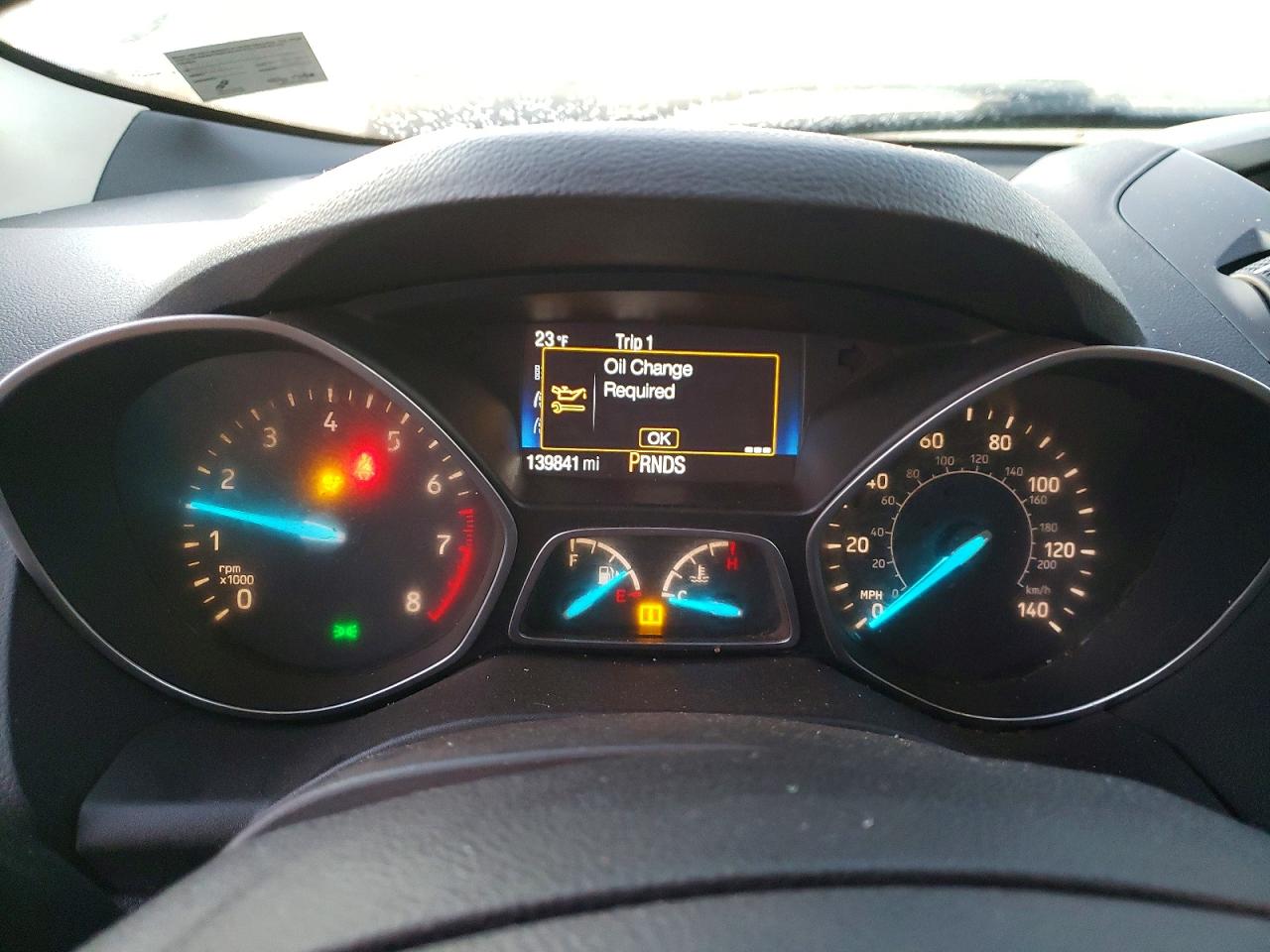 2017 FORD ESCAPE S photo 9