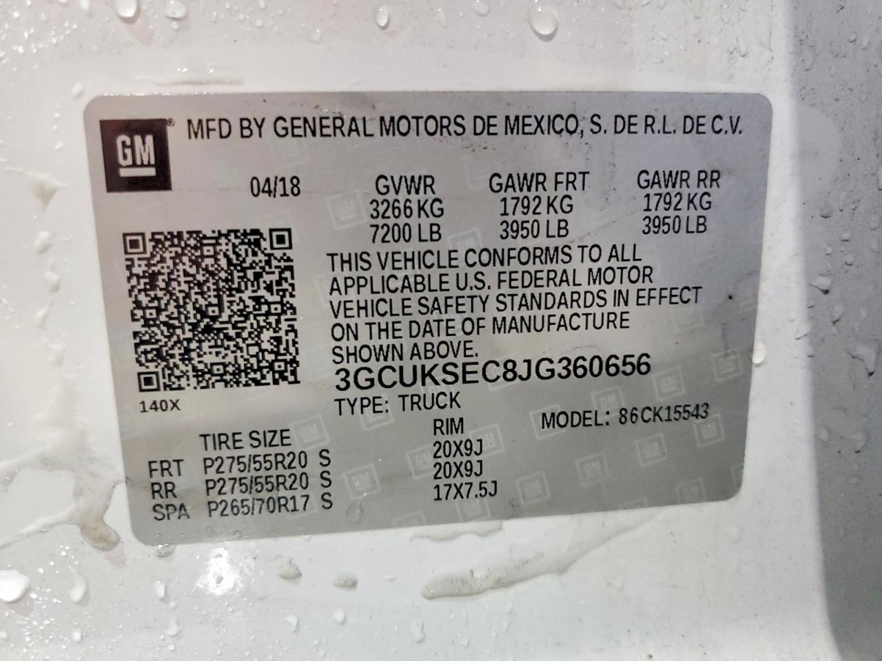 2018 CHEVROLET SILVERADO K1500 LTZ photo 12