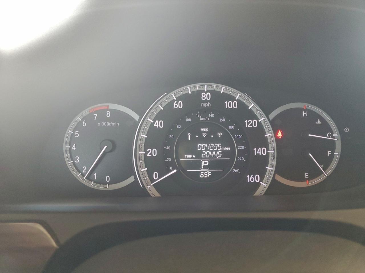 2017 HONDA ACCORD EX photo 9