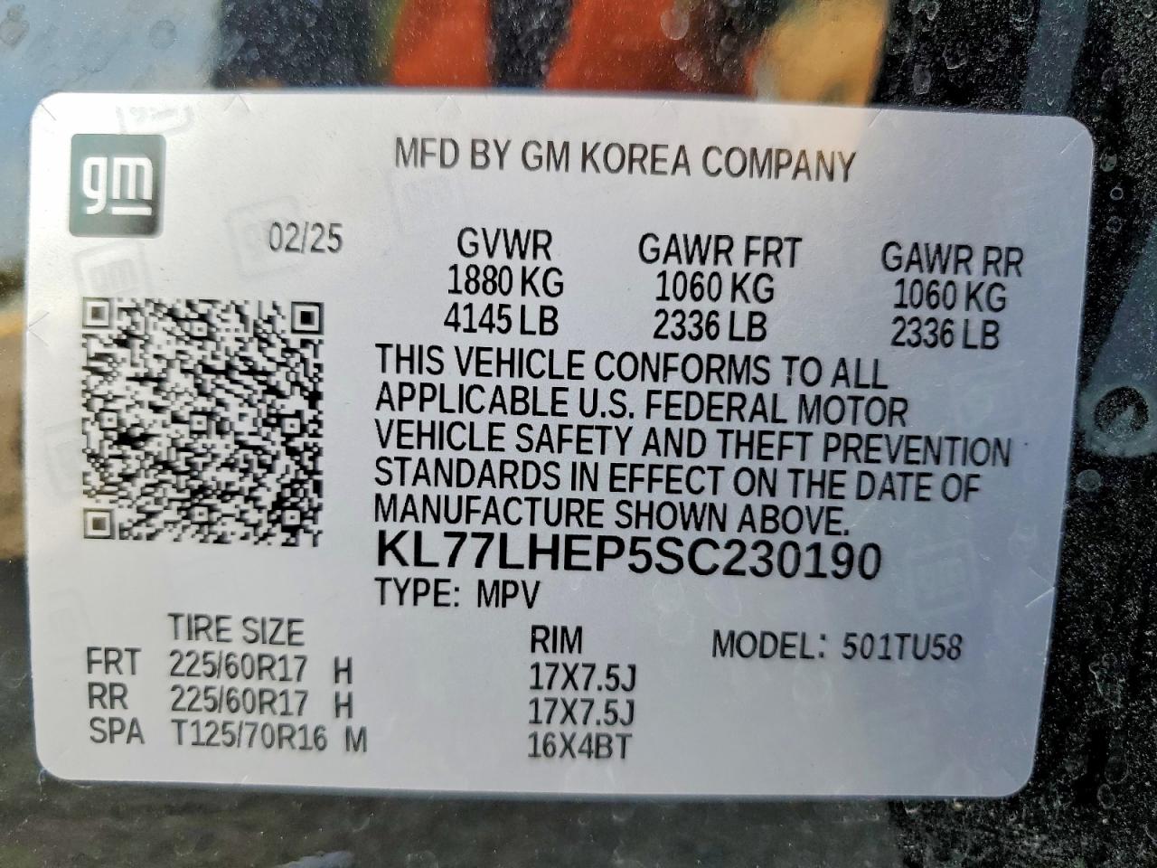 2025 CHEVROLET TRAX 1LT photo 14
