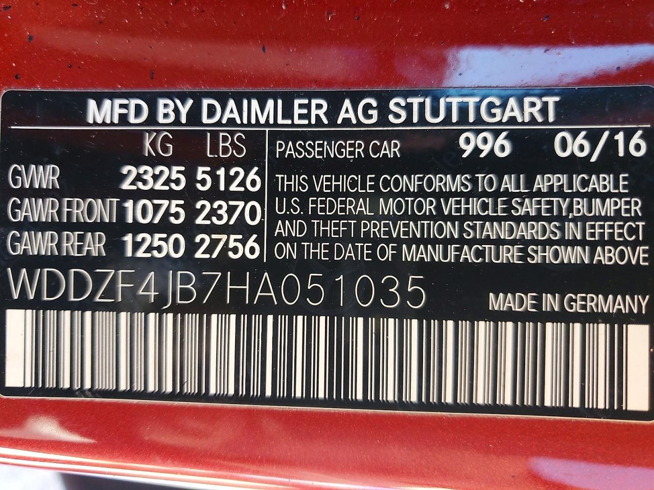 2017 MERCEDES-BENZ E 300 photo 12