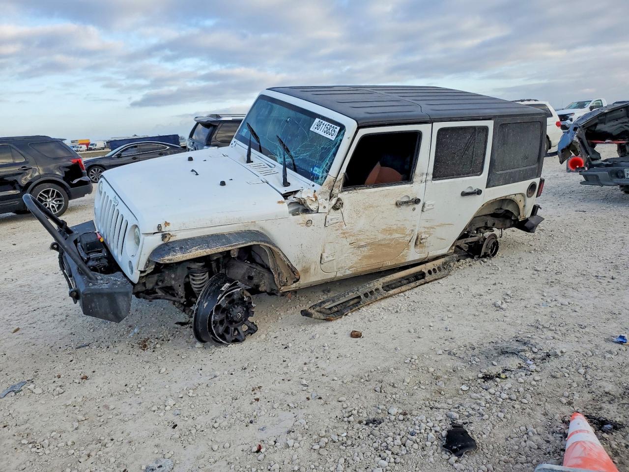 2015 JEEP WRANGLER UNLIMITED SPORT — SIDE damage — photo 1