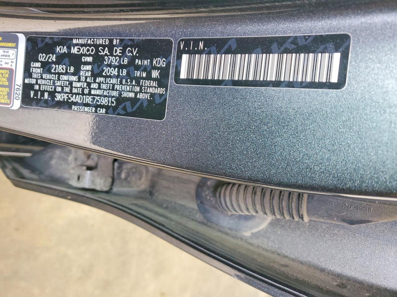 2024 KIA FORTE GT LINE photo 13
