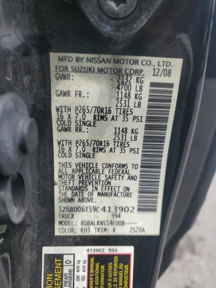 2009 SUZUKI EQUATOR BASE photo 12