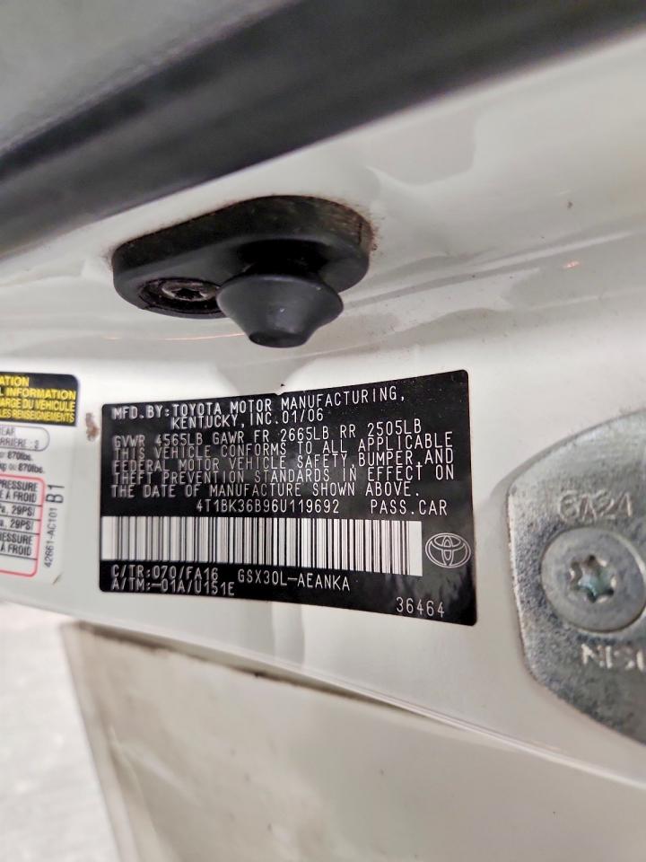 2006 TOYOTA AVALON XL photo 12