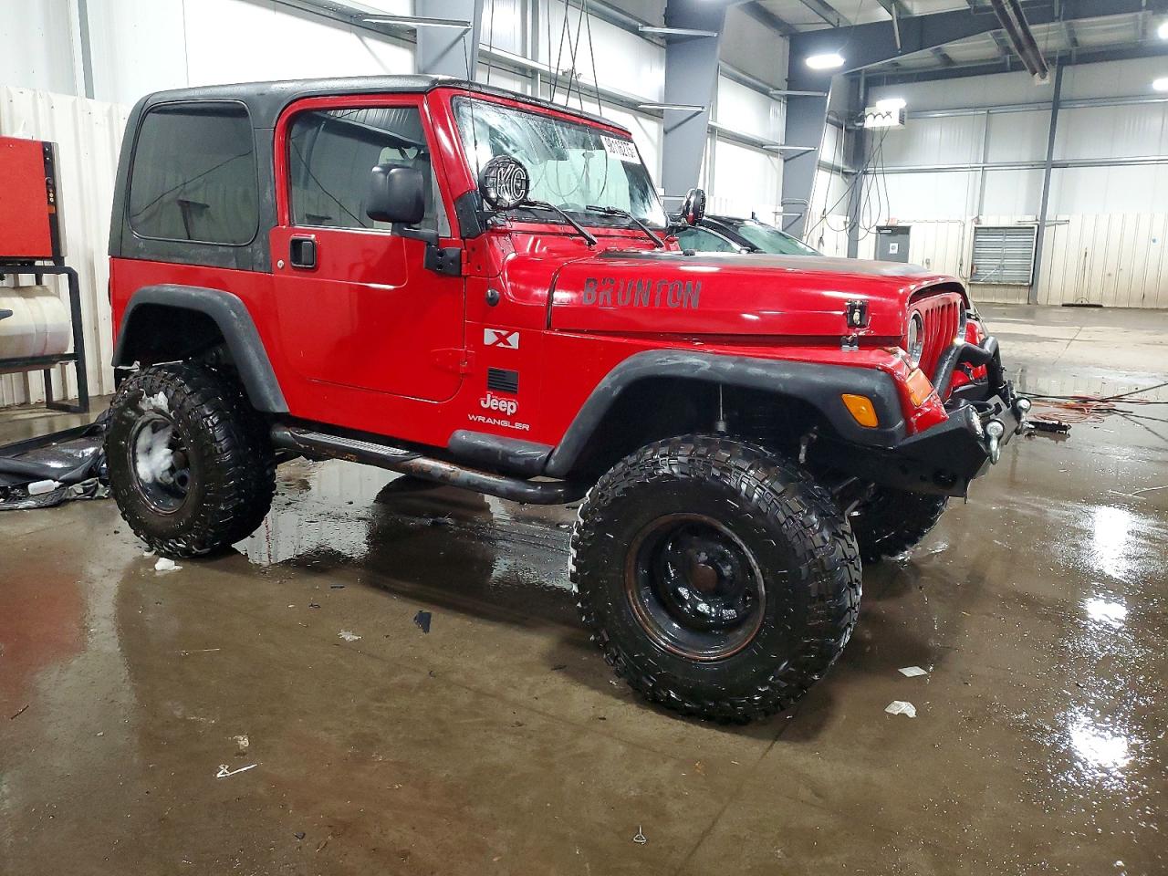 2005 JEEP WRANGLER X photo 4