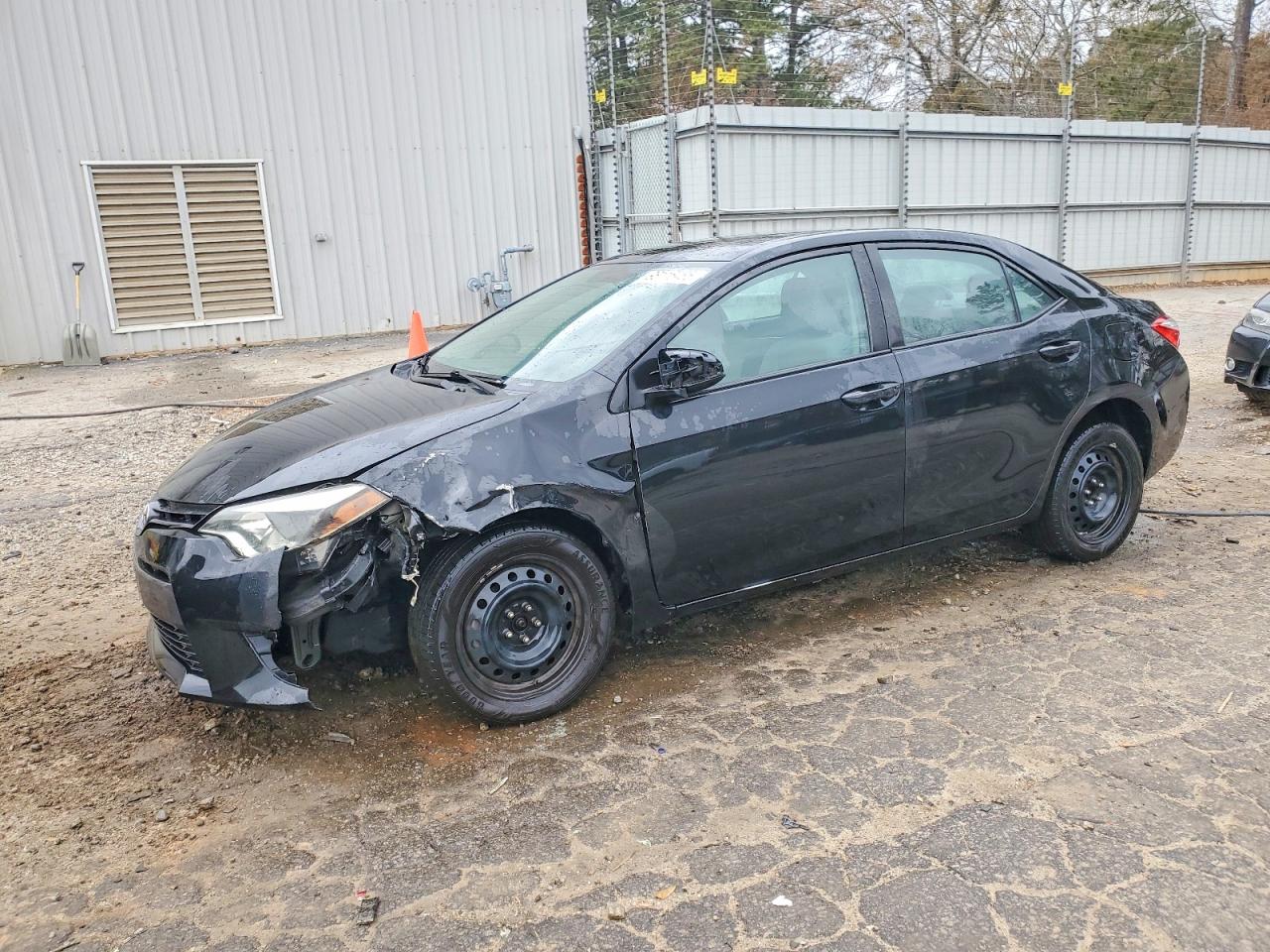 2016 TOYOTA COROLLA L — FRONT END damage — photo 1