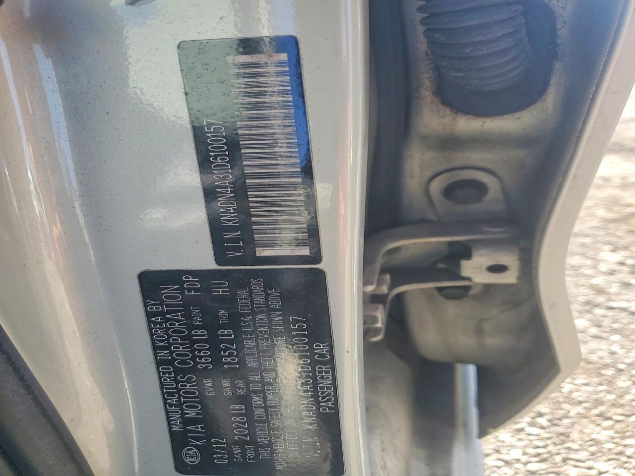 2013 KIA RIO EX photo 13