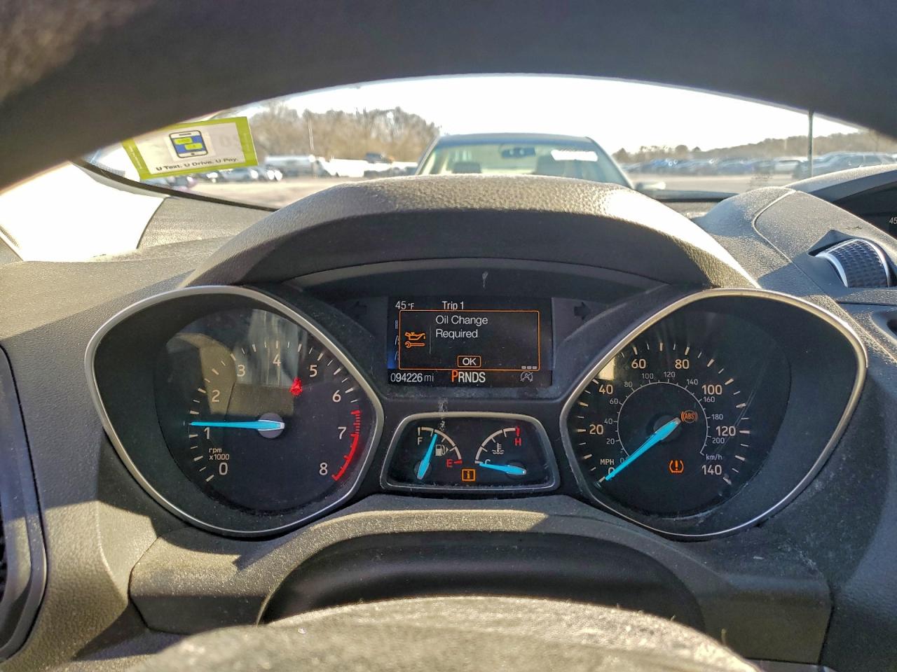 2017 FORD ESCAPE SE photo 9