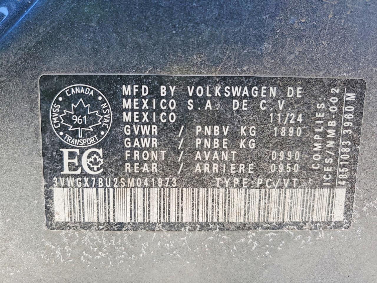 2025 VOLKSWAGEN JETTA SEL photo 13