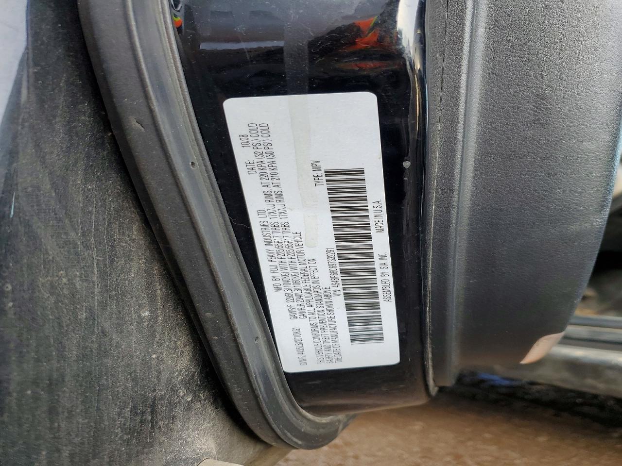 2009 SUBARU OUTBACK 2.5I LIMITED photo 12