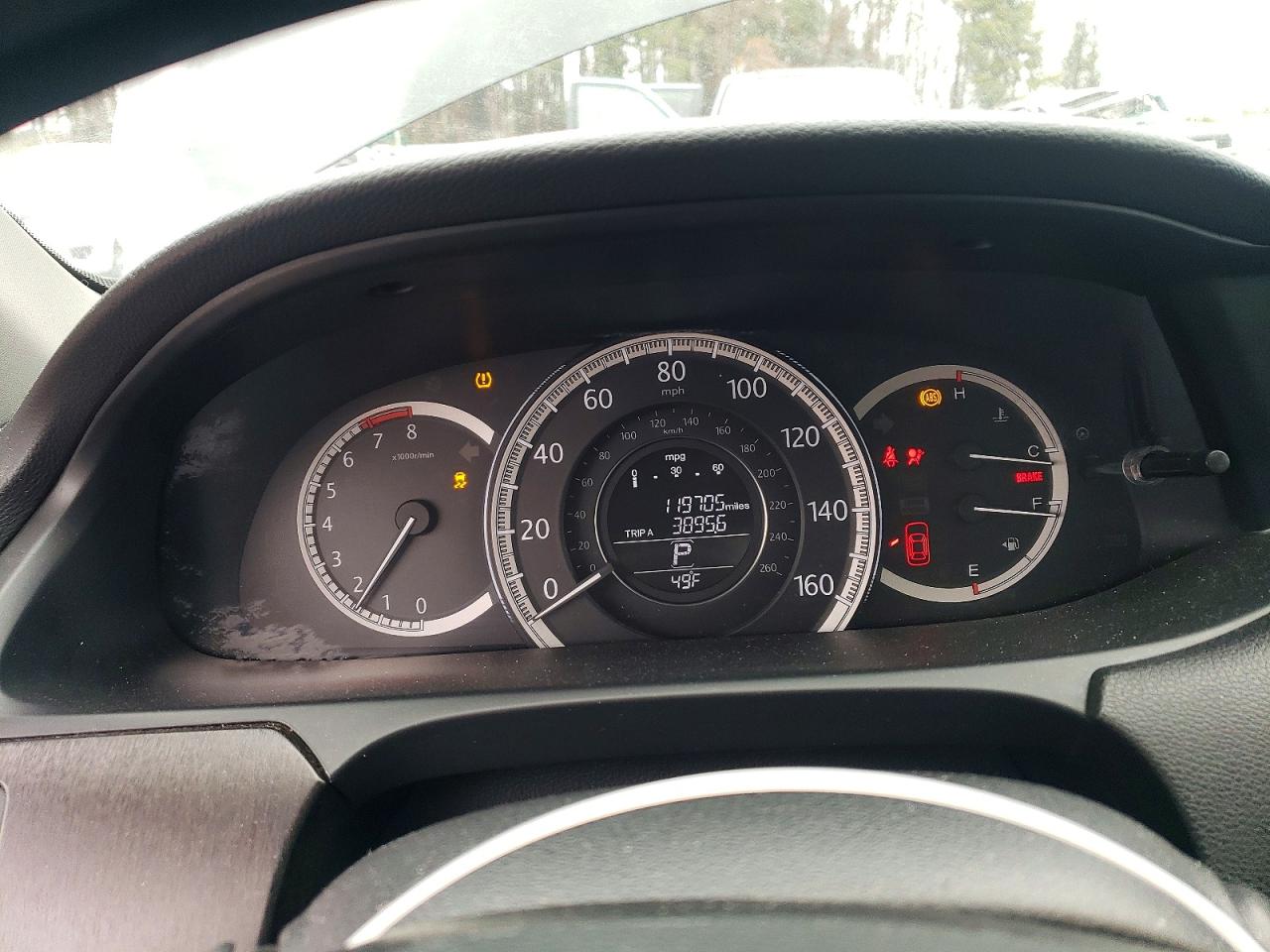 2015 HONDA ACCORD EX photo 9