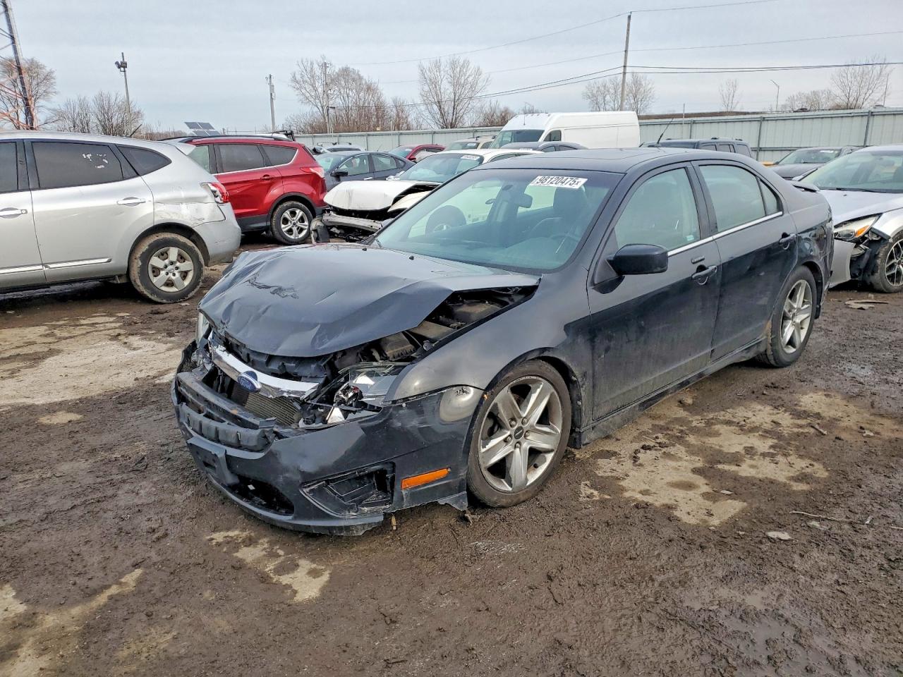 2010 FORD FUSION SPORT — FRONT END damage — photo 1