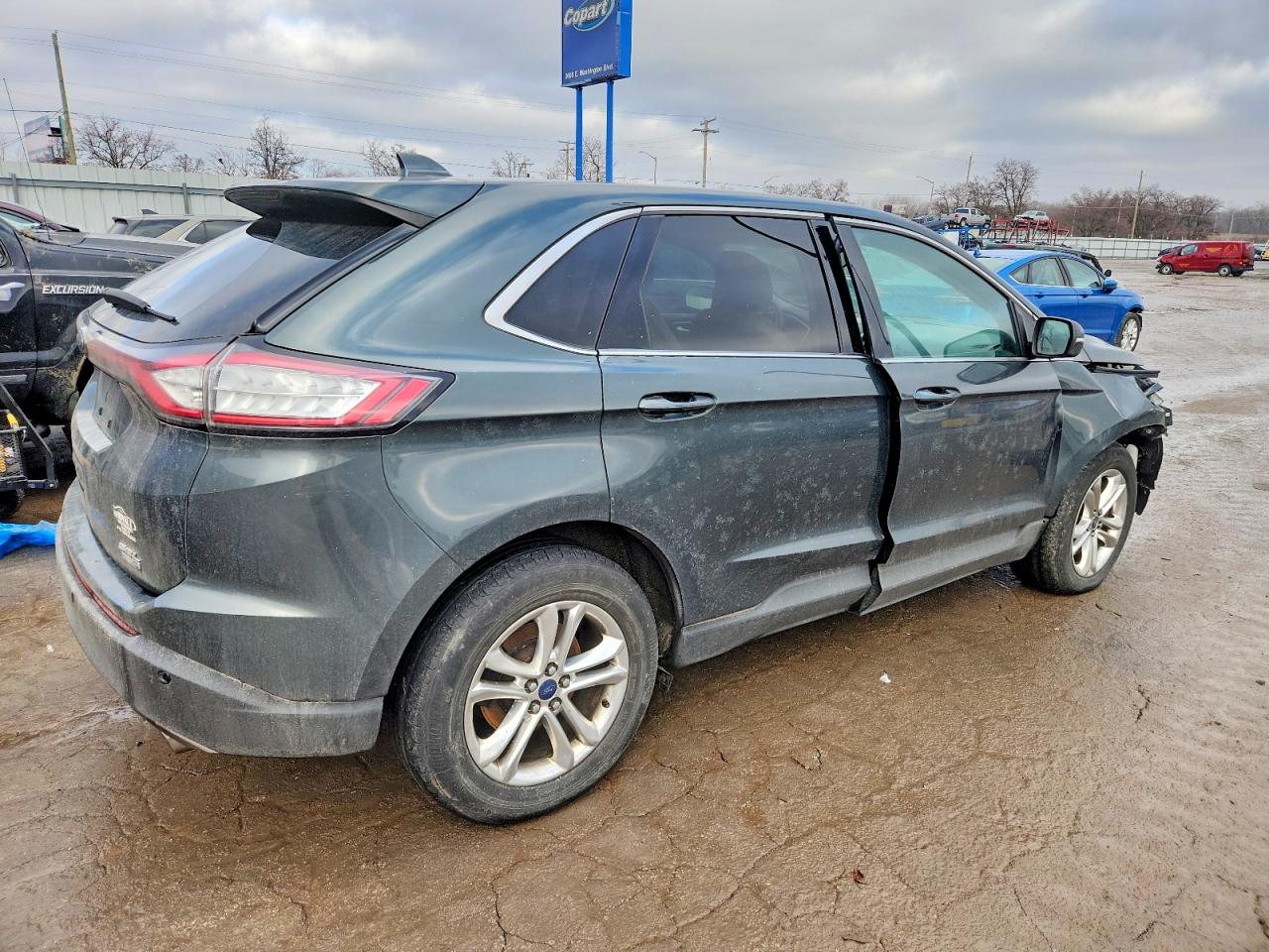 2015 FORD EDGE SEL photo 3
