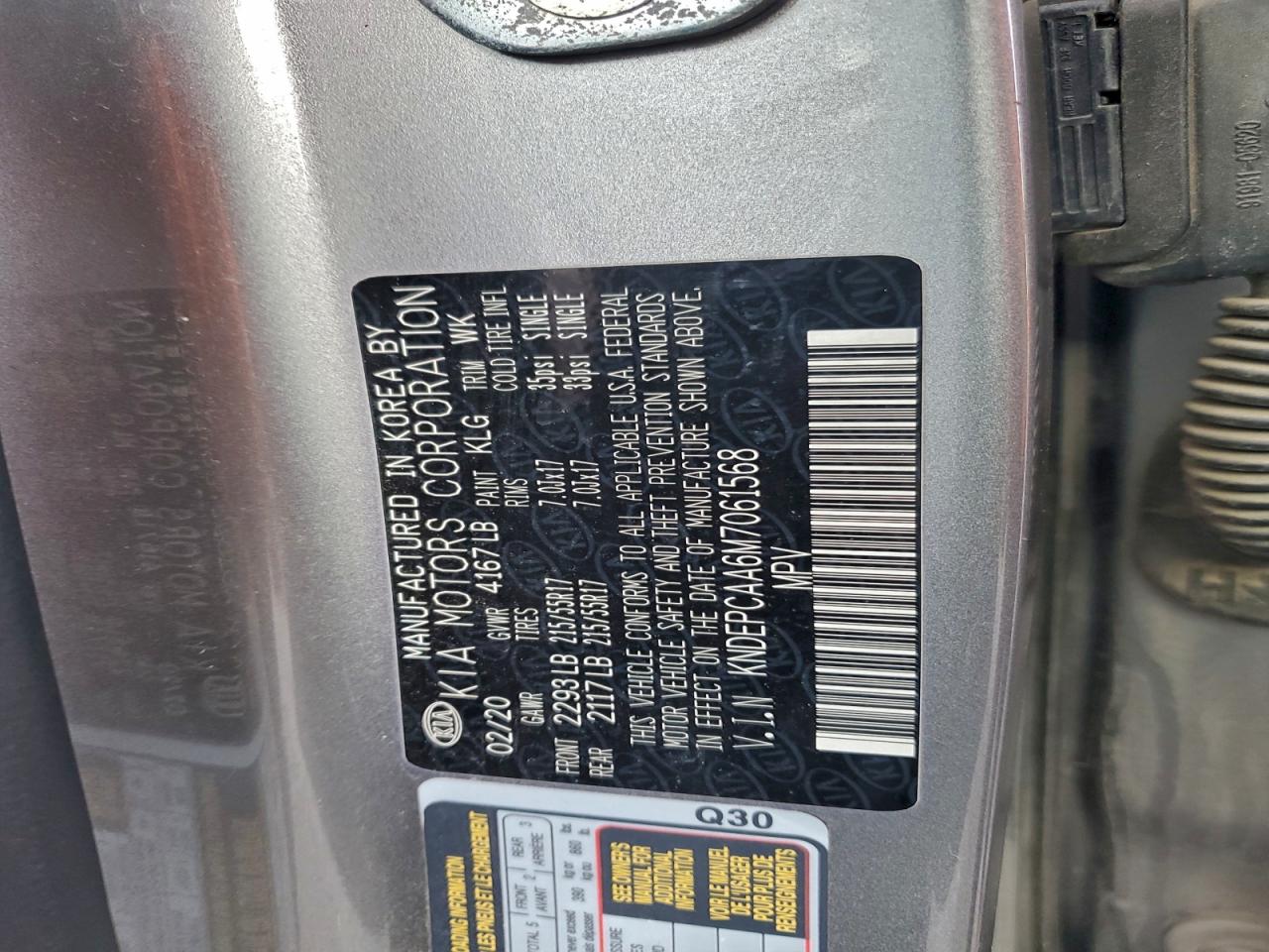 2021 KIA SELTOS LX photo 25