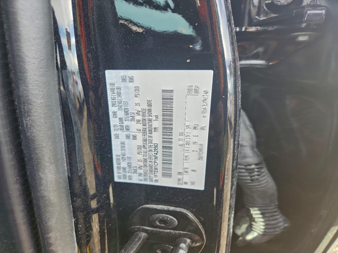 2022 FORD F150 SUPERCREW photo 13