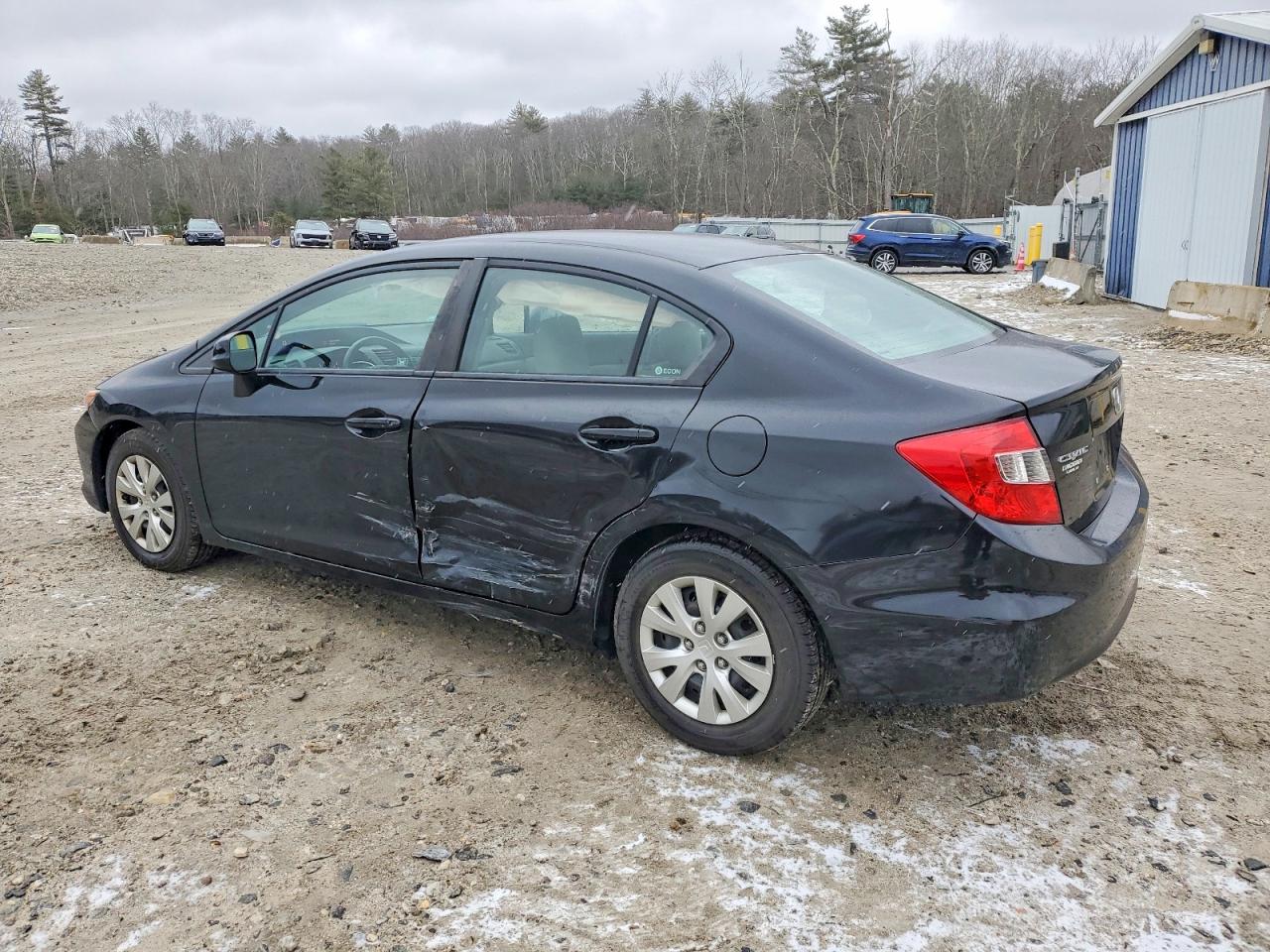 2012 HONDA CIVIC LX photo 2