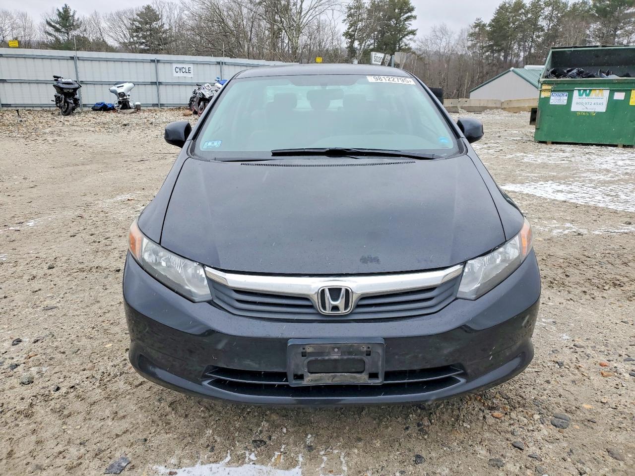 2012 HONDA CIVIC LX photo 5