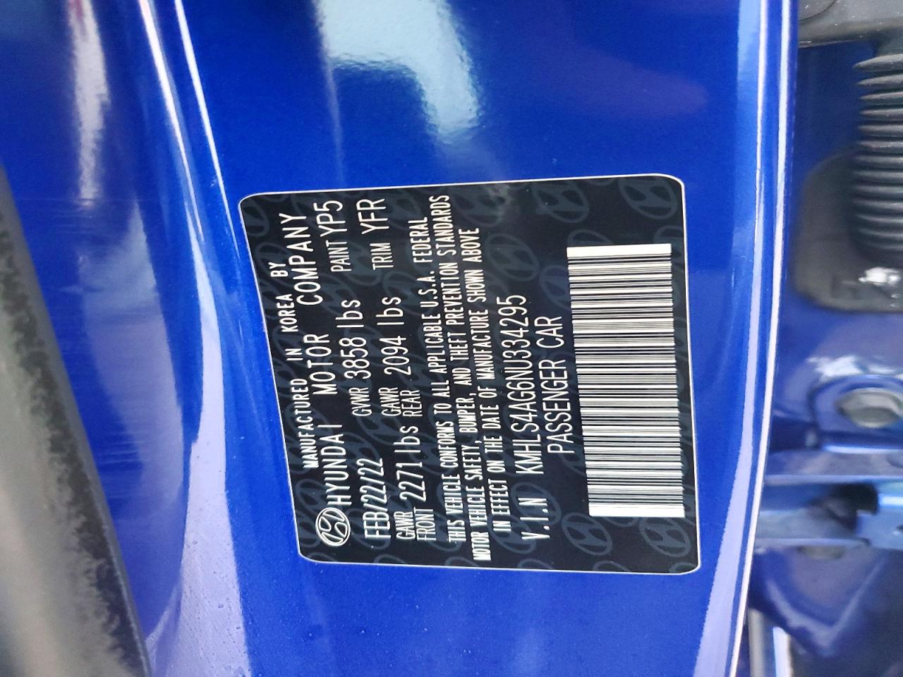 2022 HYUNDAI ELANTRA SEL photo 12