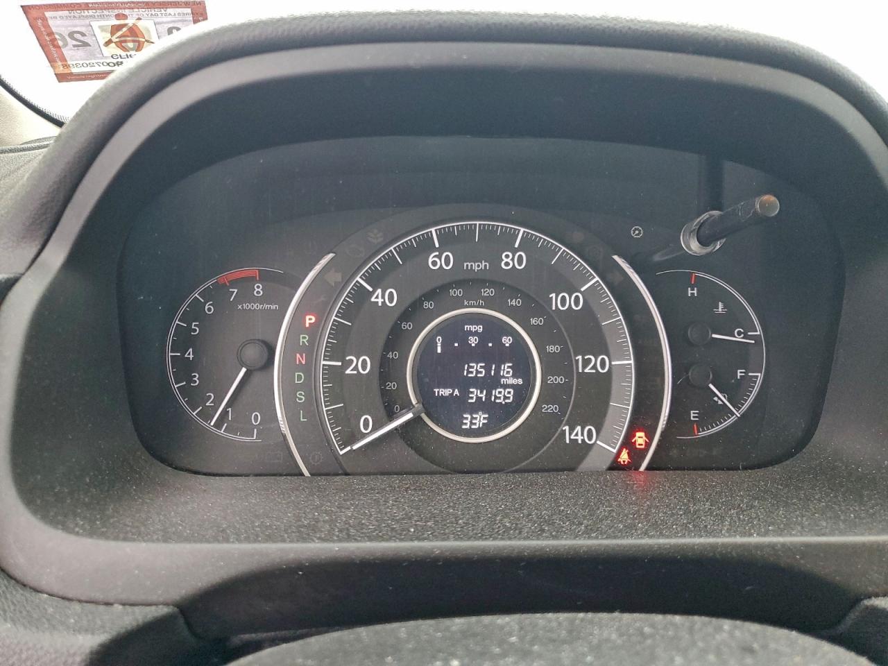 2015 HONDA CR-V LX photo 9